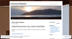 Desktop Screenshot of francescoflammini.com