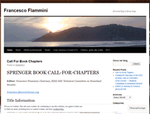 Tablet Screenshot of francescoflammini.com